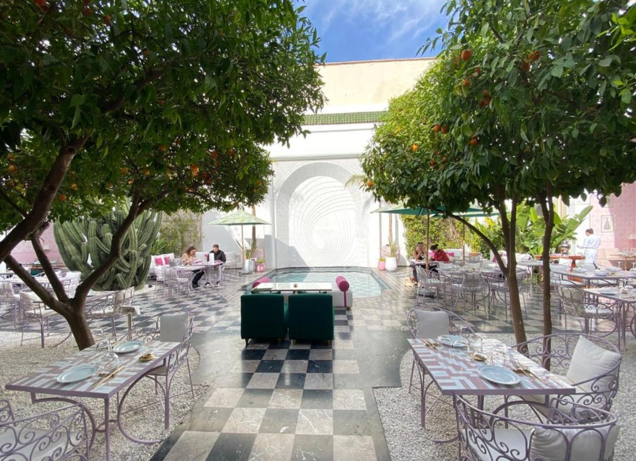 Appartement De Prestige Climatise A L'Hivernage 400M De La Gare Marrakesh Bagian luar foto