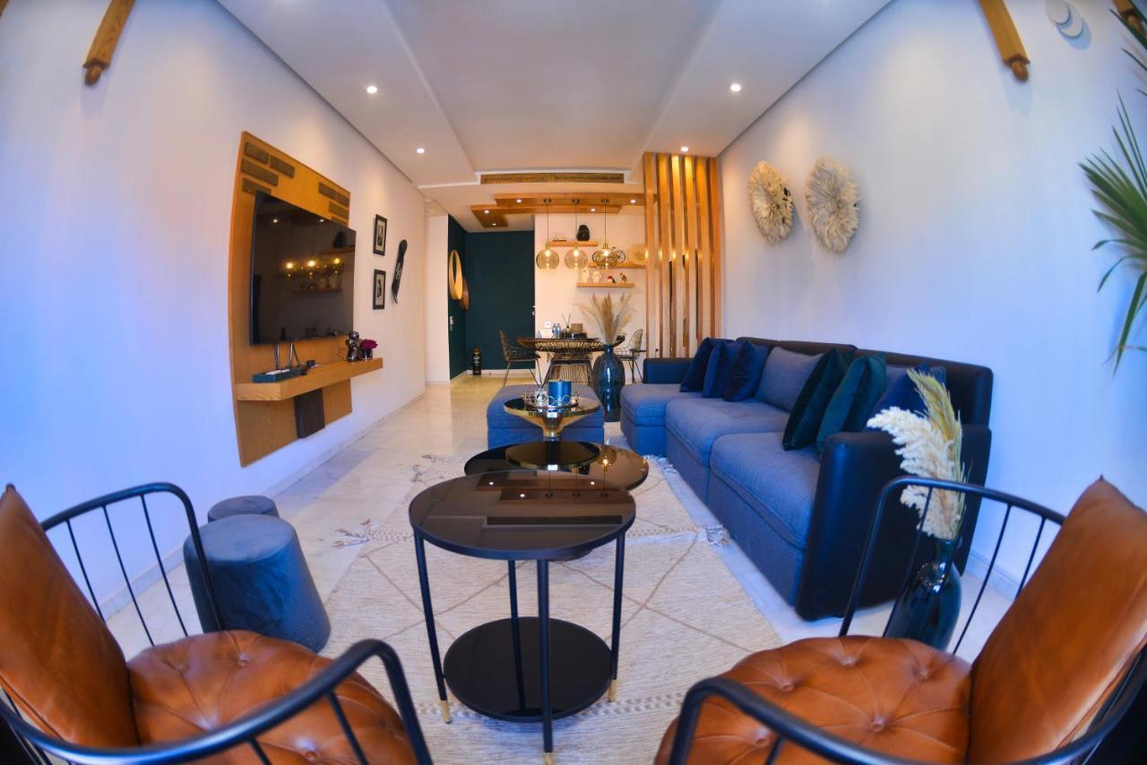 Appartement De Prestige Climatise A L'Hivernage 400M De La Gare Marrakesh Bagian luar foto