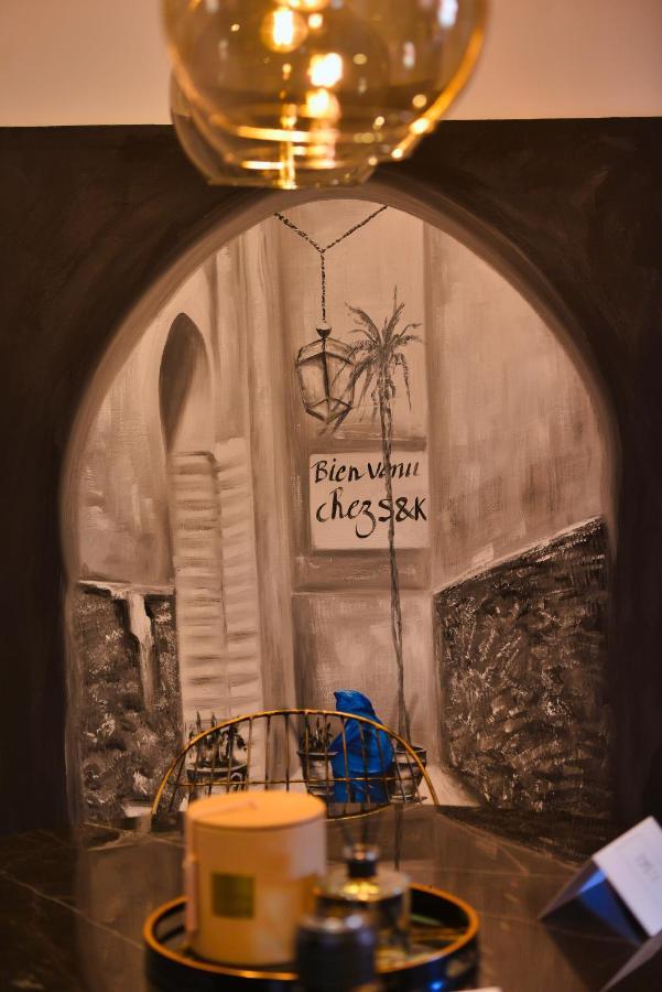 Appartement De Prestige Climatise A L'Hivernage 400M De La Gare Marrakesh Bagian luar foto
