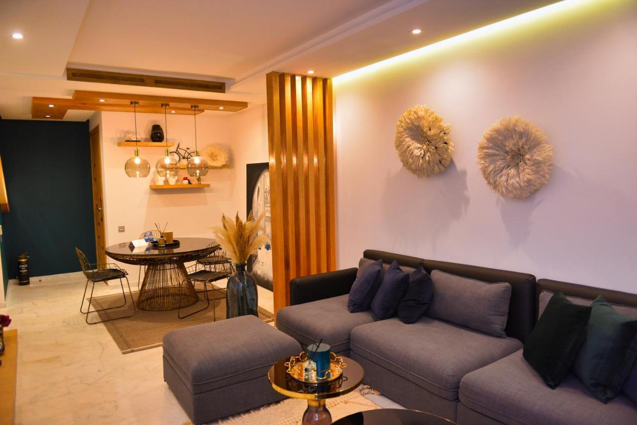 Appartement De Prestige Climatise A L'Hivernage 400M De La Gare Marrakesh Bagian luar foto